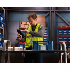 Zebra MC9450 Rugged Handheld Terminal - 1D, 2D - 5G, 4G, 3G, 2G, 4G LTE, LTE - Black - TAA Compliant - Laser Light Source 