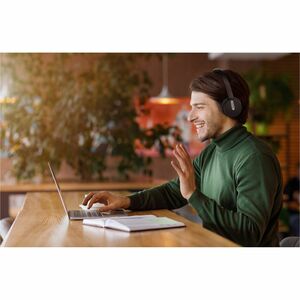 Yealink BH70 Wireless Over-the-head Stereo Headset - Black - Microsoft Teams Certification - Binaural - Supra-aural - 5000