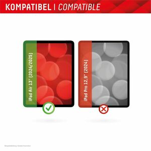 Displex 9H Smart Glass, PET (Film) Displayschutz für Apple iPad Air 13 (2024), iPad Air 13 (2025) - Transparent - 1 - für 