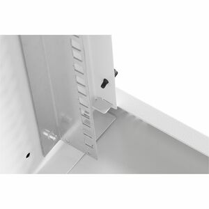 Digitus SOHO PRO 7U Wandmontierbar Geschlossener Schrank Rackschrank für Networking327 mm Rack Depth - Hellgrau - Glas, Pl