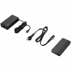 Lenovo 40B9 USB Type C Docking Station for Monitor, Notebook - Charging Capability - 135 W - Eclipse Black - 2 Displays Su