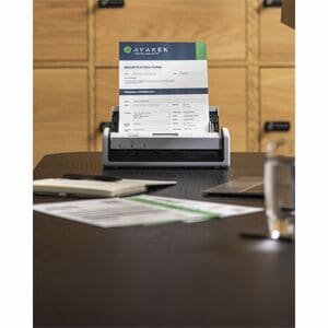 Brother ADS-1800W Sheetfed Scanner - 600 dpi Optical - 48-bit Color - 8-bit Grayscale - 30 ppm (Mono) - 30 ppm (Color) - C