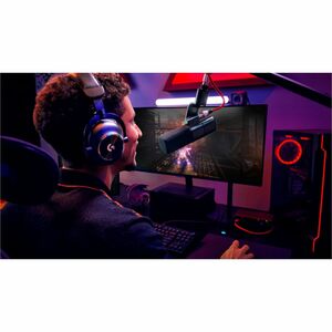 Microfono per Broadcasting Logitech G Yeti - Cavo - Dynamic - Nero - 40 Hz a 18 kHz - Super cardioide - Supporto di ammort