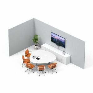 Logitech Video Conference Equipment - Small Room Size Supported - Graphite - For Meeting Room, Video Conferencing - 1280 x