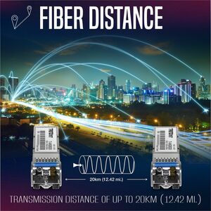 TRENDnet SFP - 1 x LC Duplex 1000Base-LX Network - TAA Compliant - For Data Networking, Optical Network - Optical Fiber - 