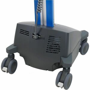 Ergotron StyleView Display Cart - TAA Compliant - 14.06 kg Capacity - 4 Casters - Aluminium - Dark Grey - 61 cm (24") Scre