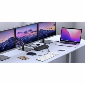 Belkin CONNECT Universal USB-C Triple Display Dock with Power Supply Unit 3-UK Pin