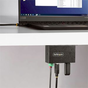 StarTech.com USB Hub - USB 3.2 (Gen 1) Type B - Wall/Desktop/DIN Rail Mountable - 4 USB Port(s) - UASP Support - PC, Mac, 
