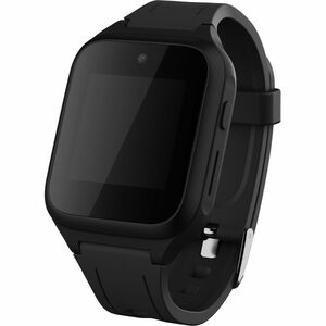 TCL MOVETIME MT40X Smartwatch - 45 mm Case Height - Kinder - Schwarz Body Color - Gummi Band Material - Wireless LAN - 4G 