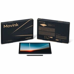 Wacom Movink Grafiktablett - 33,8 cm (13,3 Zoll) OLED - 5080 lpi Full HD - Touchscreen - Multi-Touch-Bildschirm - Kabel - 