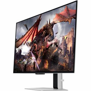 Samsung Odyssey OLED G8 S32DG800SU 32 Zoll Class 4K UHD Gaming-OLED-Monitor - 16:9 Format - Silber - 81,3 cm (32 Zoll) Vie