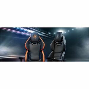 Sillón de Juego COUGAR Hotrod CGR-ARX - High Density Foam (HDF), Acero - Negro, Naranja