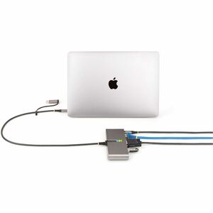 StarTech.com USB Hub - USB 3.2 (Gen 1) Type C - 640 MB/s - Desktop, Notebook - Portable - Space Gray - 3 Total USB Port(s)