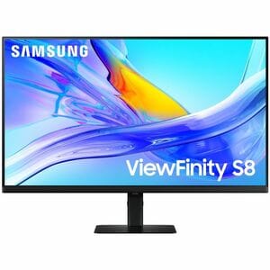 Samsung ViewFinity S8 S32D800UAU 32" Class 4K UHD LED Monitor - 16:9 - Black - 81.3 cm (32") Viewable - Vertical Alignment