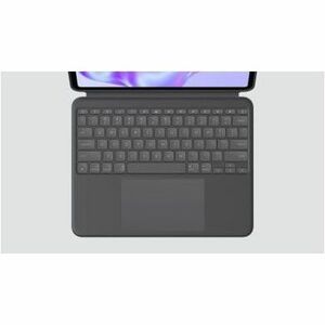 Logitech Combo Touch Tastatur/Cover (Folie) für 27,9 cm (11 Zoll) Apple iPad Pro 11 (2024) Tablet - Schweizerisch Tastatur
