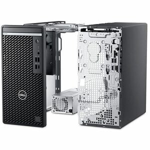 Dell OptiPlex 7000 7020 Desktop Computer - Intel Core i3 14th Gen i3-14100 - 8 GB - 512 GB SSD - Tower - Black - Intel Chi