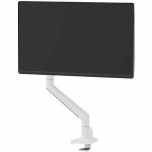 Neomounts NEXT Slim Mounting Arm for Flat Panel Display, Curved Screen Display, Monitor, Display Screen - White - Height A
