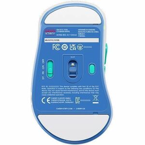 CHERRY XTRFY M64 Gaming-Maus - Funkfrequenz - USB - Weiß - Kabel/Drahtlos - 2,40 GHz - wiederaufladbar - Symmetrisch - 1 B