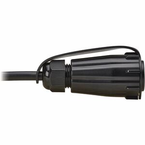 Eaton Tripp Lite Series Rigid Industrial RF Coaxial Cable (M/M) - IP68, F-Type Connectors, 10 ft. (3.1 m), Black - 10 ft C