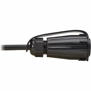 Eaton Tripp Lite Series Rigid Industrial RF Coaxial Cable (M/M) - IP68, BNC Connectors, 10 ft. (3.1 m), Black - 10 ft Coax