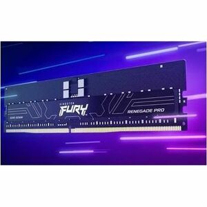 Kingston 128GB (8 x 16GB) DDR5 5600MT/s CL28 FURY Renegade Pro RDIMM Black EXPO - For Motherboard - 128 GB (8 x 16GB) - DD