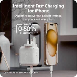 Hyper HyperJuice HJ1003WHWWGL 70 W AC Adapter - 1 USB - 2 USB Type-C - For Notebook, Smartphone, Tablet PC, Headphone, Mac