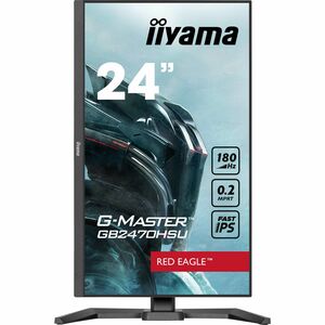 iiyama G-MASTER Red Eagle GB2470HSU-B6 24 Zoll Class Full HD LED-Monitor - 16:9 Format - Mattschwarz - 60,5 cm (23,8 Zoll)