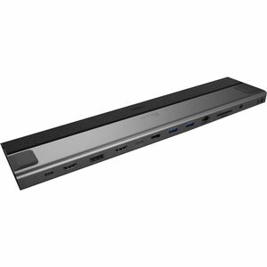 j5create JCD554 USB4 Docking Station für Notebook, Monitor, Tastatur, Maus - Ladefunktion - Speicherkartenleser - SD, micr