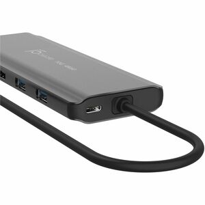 j5create Mini Dock JCD398 USB-Typ C Docking Station für Festplatte, Kamera, Flash-Laufwerk, Kopfhörer, Tablet, Webcam, Tas