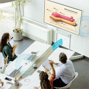 j5create ScreenCast JVAW75-N Transmissor/receptor do extensor de vídeo - Sem fios - 30 m Alcance - 1 x USB - 3840 x 2160 V