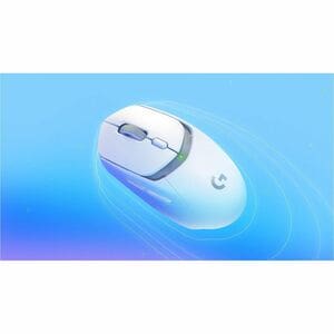 Logitech G LIGHTSPEED G309 Gaming Mouse - Bluetooth - USB Type A - HERO 25K - 6 Programmable Button(s) - White - 1 - Wirel