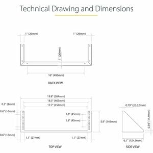 StarTech.com (RK319WALLV) Rack Equipment