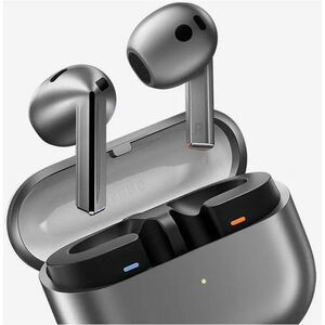 Samsung Galaxy Buds3 SM-R530 True Wireless Earbud Stereo Earset - Silver - Bixby - Binaural - In-ear - Bluetooth - MEMS Te