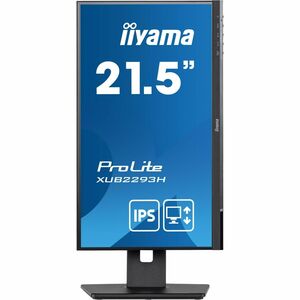 Moniteur LED iiyama ProLite XUB2293HS-B3 22" Class Full HD - 16:9 - Noir mat - 54,6 cm (21,5") Viewable - Technologie IPS 