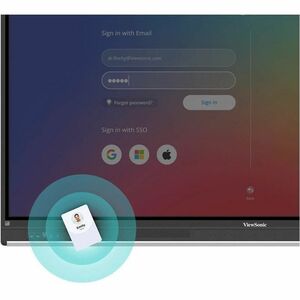 ViewSonic ViewBoard IFP7553 1905 mm 4K UHD LCD Collaboration Display - Infrared (IrDA) - Touchscreen - 3840 x 2160 - 450 c