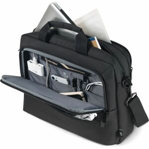 Dicota Eco Top Traveller CORE Carrying Case for 33 cm (13") to 35.8 cm (14.1") Notebook - Black - Water Resistant, Weather
