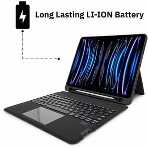 CODi Bluetooth Keyboard Case with Trackpad for iPad Air 13" (M2, M3), iPad Pro 12.9" (5th, 6th Gen) - Transform your iPad 