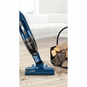 Scopa elettrica Bosch BBHF216 senza filo - Blu notte - 400 mL Capacità polvere - Pennello - Tappeto - Batteria - Batteria 