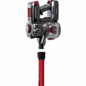 Aspirapolvere con bastone Ariete 2757 senza filo - Rosso - 1 L Capacità serbatoio acqua - Pennello, Ugello per fessure - T