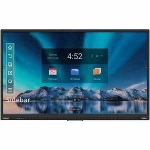 Lenovo ThinkVision T75 190.5 cm (75") 4K UHD LCD Collaboration Display - ARM Cortex A73 - 4 GB - Infrared (IrDA) - Touchsc