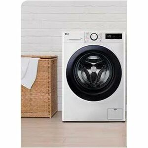 Lavatrice LG F4R3013NSWB Caricamento Frontale 13 kg - Bianco - Funzione vapore - 1400 Velocità centrifuga (rpm) - 0,5 W Co