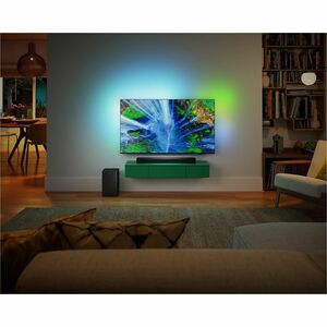 Sound Bar Speaker Philips TAB5309 2.1 Bluetooth - 120 W RMS - Grigio scuro - Parato montabile - 150 Hz a 20 kHz - Dolby Di