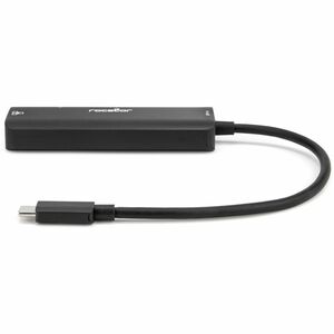 Rocstor Premium USB Type-C 4-in-1 4K Multiport Adapter - for Smartphone, Monitor, Notebook, Tablet, Desktop PC - Charging 