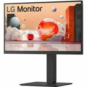 LG 24BA650-B 24" Class Full HD LCD Monitor - 16:9 - Matte Black - 23.8" Viewable - In-plane Switching (IPS) Technology - 1