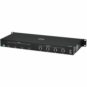 Tripp Lite series B127A-4X4-BH4PH Audio/Video Switchbox - Cable - TAA Compliant - 3840 × 2160 - 4K - Twisted Pair - 4 Inpu