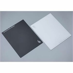 ROG Moonstone Ace L is a large gaming mouse pad 500 x 400 mm made of durable tempered glass featuring an ultrasmooth surfa