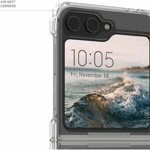 Urban Armor Gear Plyo Galaxy Z Flip6 (2024) Case / Plyo Galaxy Z Flip7 FE Case - Ice - For Samsung Galaxy Z Flip6, Galaxy 
