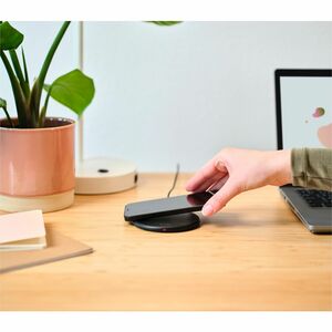Trust Viro Induction Charger - For Smartphone - Input connectors: USB - Fast Charging, Foreign Object Detection