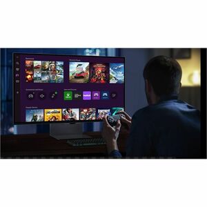Monitor LCD inteligente Samsung ViewFinity S9 S27C900PAN 27" Class Cámara Web 5K - 16:9 - Plata - 68.6cm (27") Viewable - 