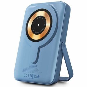 Urban Factory Magnee Power Bank - Allure Blue - For Smartphone - 10000 mAh - 15 W - 4.50 A, 3 A, 2.22 A, 1.67 A, 2 A, 1.50